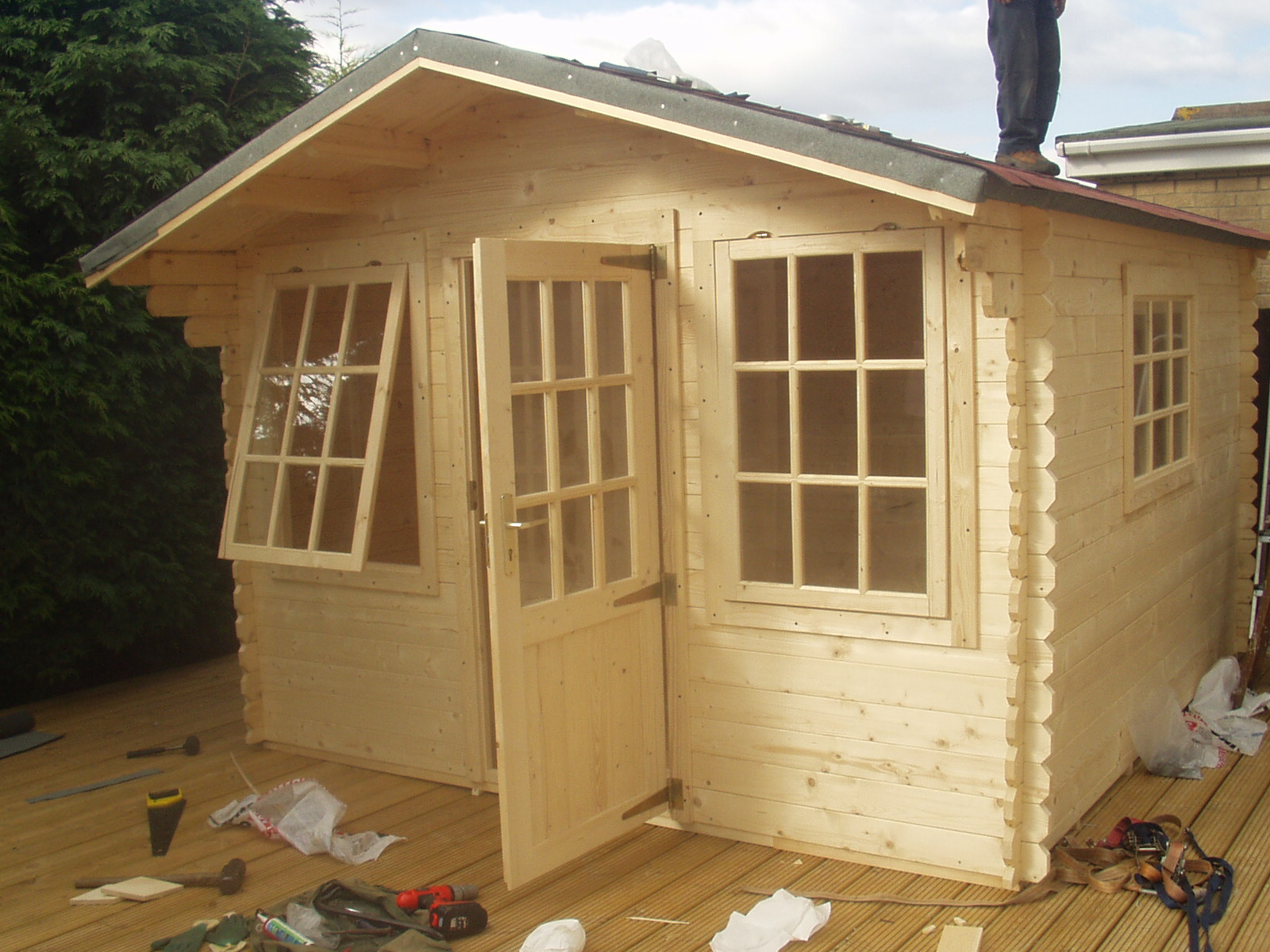 something of an expert on building backyard sheds